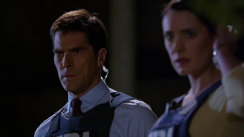 Hotch, he moved to the back room