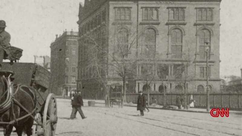 >> HOURS LATER, LINCOLN MAKES HIS WAY TO THE COOPER UNION