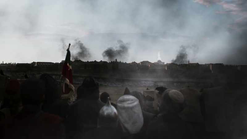 Hours before Mehmed launches his final assault
