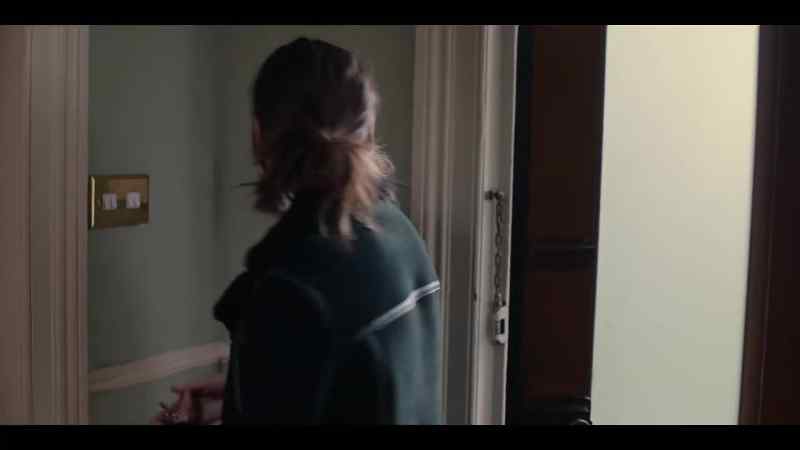 [house alarm beeping]