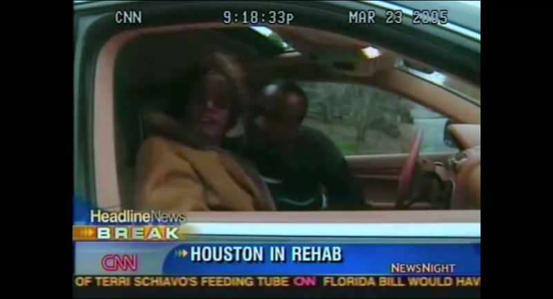 Houston said she is using the power of prayer