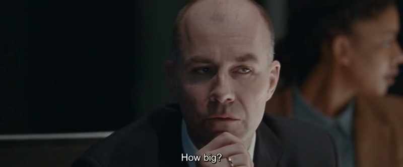 How big a slide are we talking? -Exactly how big is difficult to say