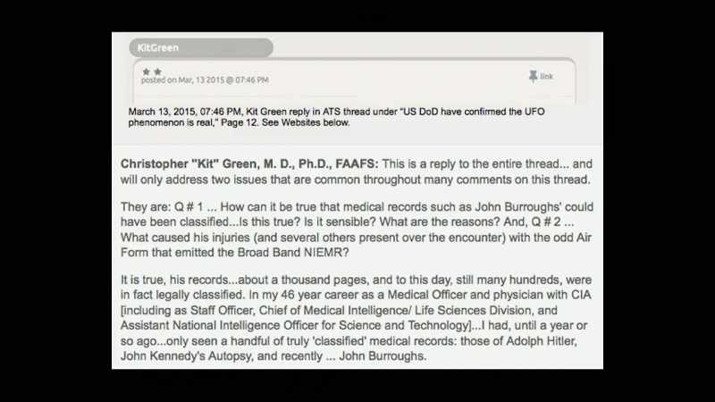How can it be true that medical records such as John Burroughs'