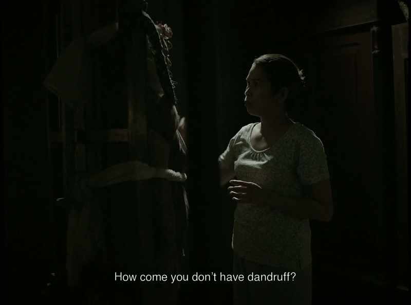 How come you don't have dandruff?