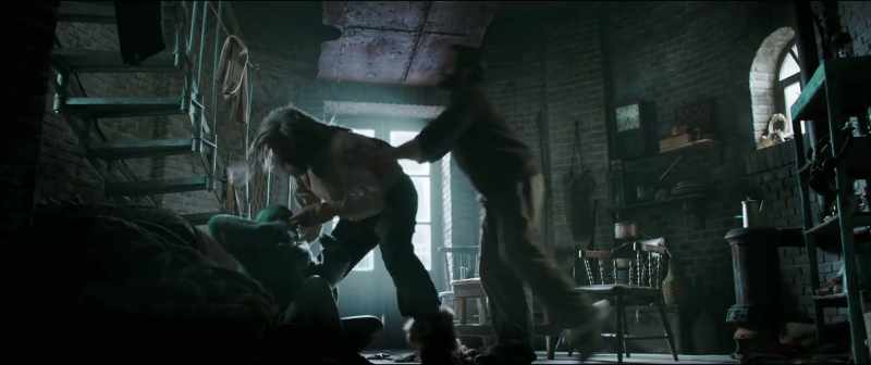 How dare you leave me? Dare you leave me! Try it! Try it again!