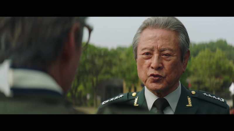 How dare you put a gun to an army general's face?
