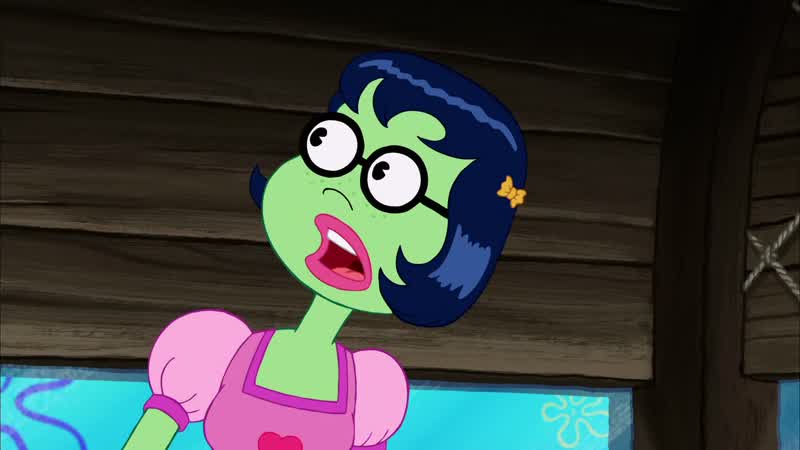 Good luck SpongeBobWait How did you know my nameOh I'm gonna be queen of the sea one dayI've learned the names of all the sea creaturesWhat's my nameThat's easy You're Patrick Star
