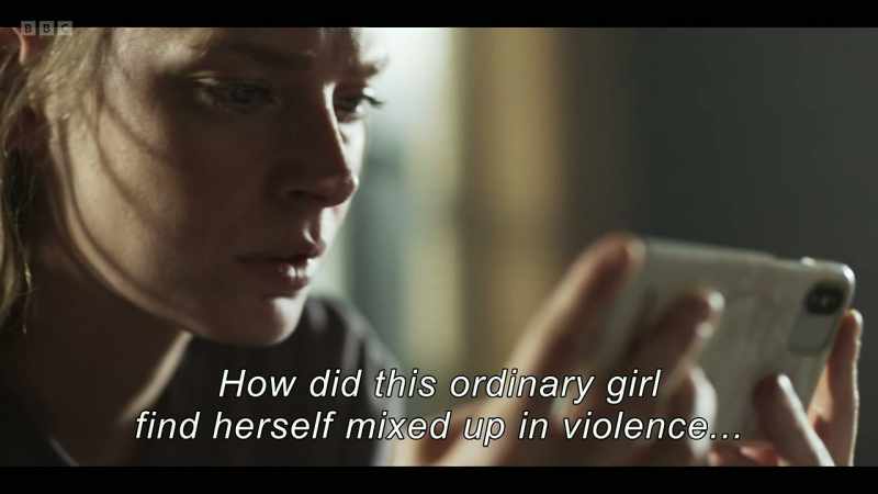 How did this ordinary girl find herself mixed up in violence