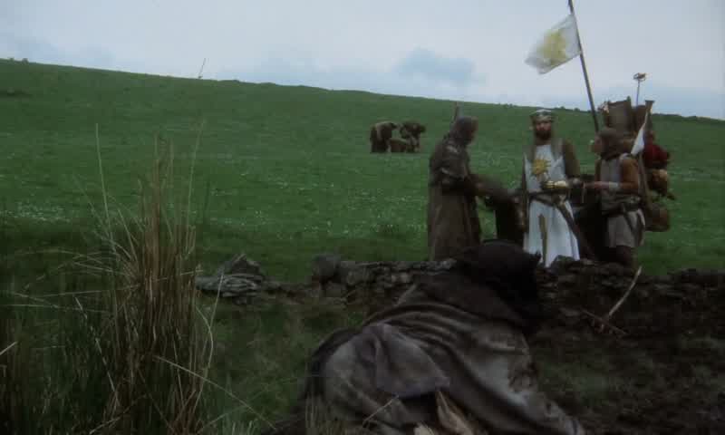 How do you doHow do you do good lady I am Arthur King of the BritonsWhose castle is that King of the whoThe Britons Who are the BritonsWe all are We're all Britons And I am your kingDidn't know we had