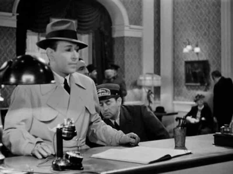 How do you do. The hotel is full up. You have a reservation?