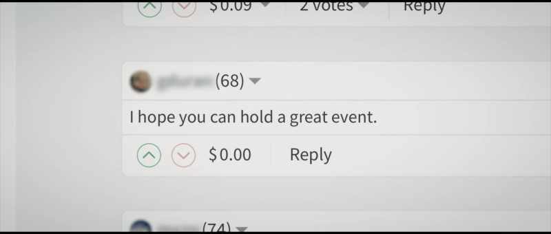 How do we make an event