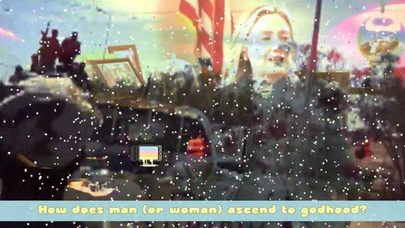 How does man or woman ascend to godhood?