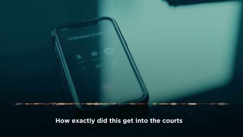 How exactly did, did this get into the courts to begin with?