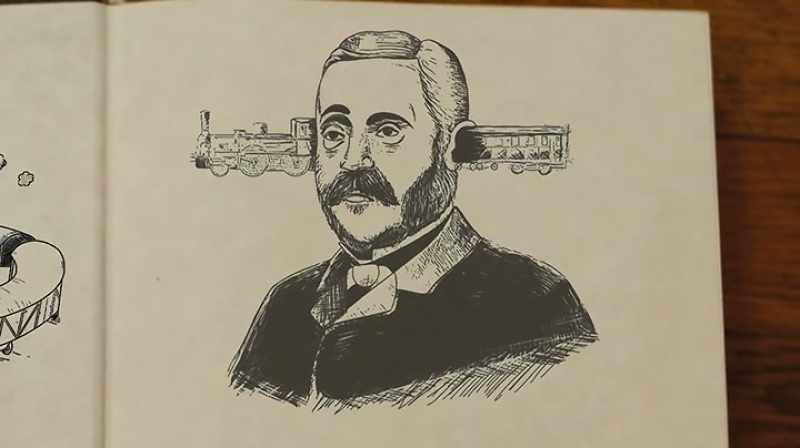 How is it that edwin drake, a former train conductor