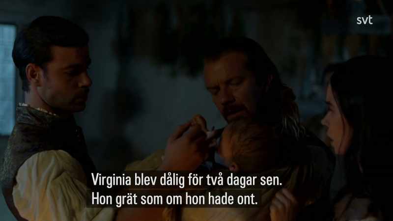 How long has she been sick? - Virginia was stricken two days ago