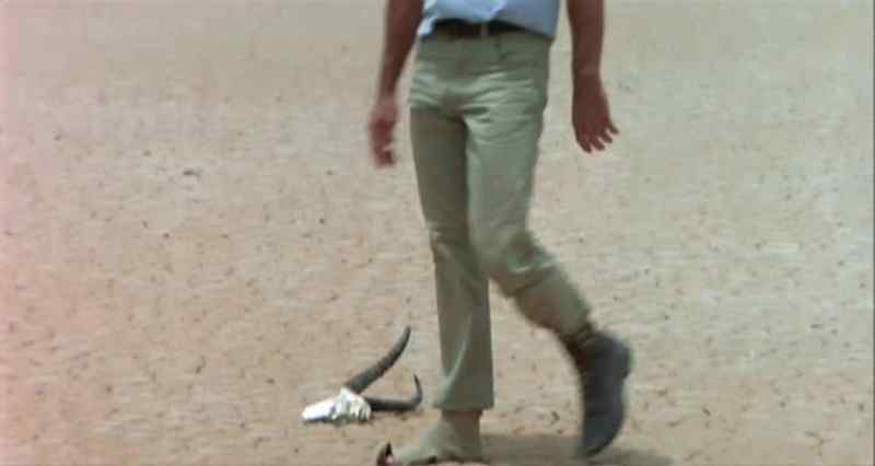 How the hell am I going to find you with only one boot?