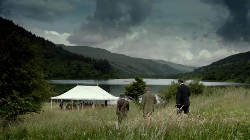 How tiny the glens make one feel