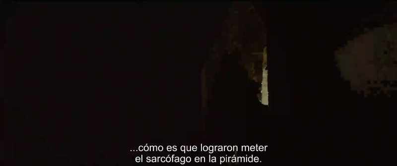 how this tomb was get inside this pyramid