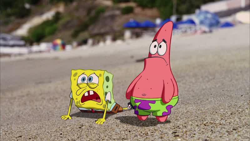 How will we ever get back to Bikini Bottom nowMAN I can take you therecool action theme playingWho are youI'm David HasselhoffHooray HoorayUh so where's your boatBoat