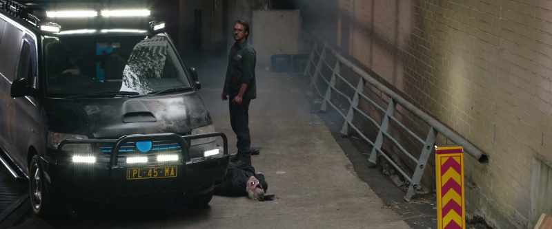 Howard, get in the van. Now