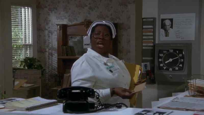Howdy, nurse. How you doing? - Doctor's lounge is down the hall