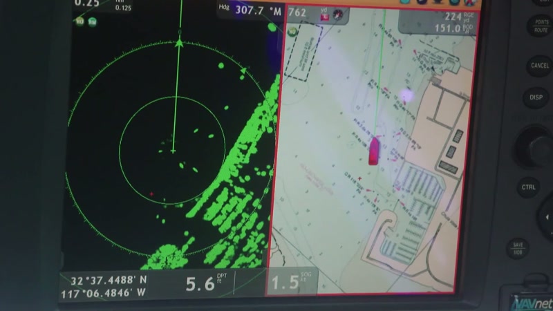 However, the middle, where the barrel was dropped, isn't deep