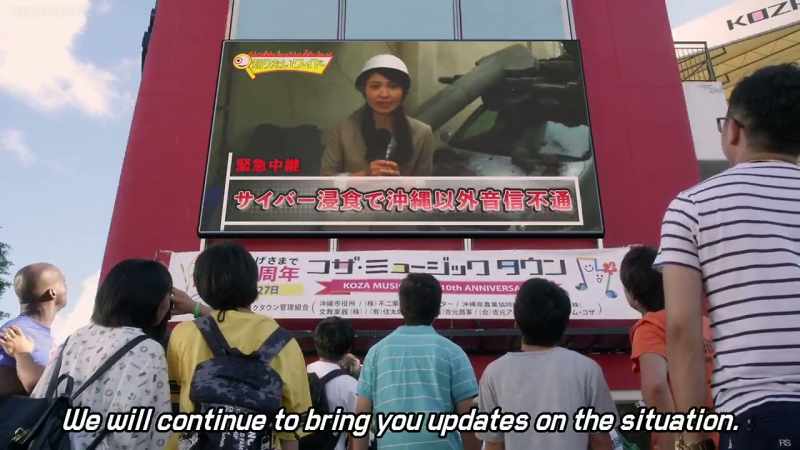 However, we will continue broadcasting