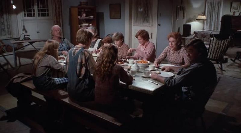 How's your appetite, John-Boy?