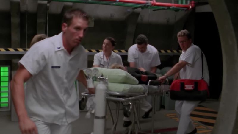 How's she doing? - Respirations are shallow, pulse weak