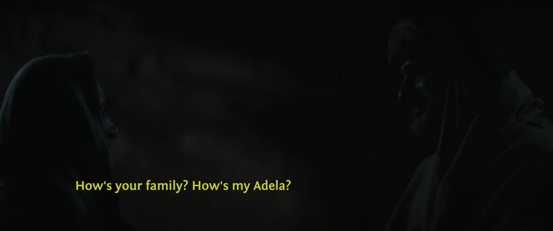 How's your family? How's my Adela?
