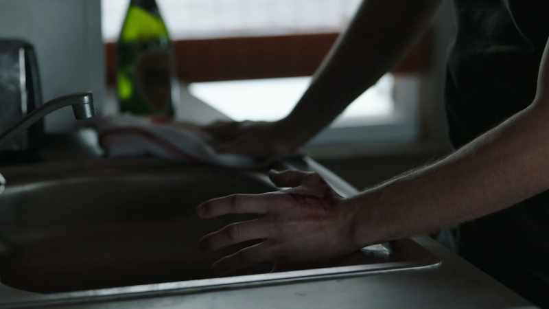 How's the hand? - It's cool