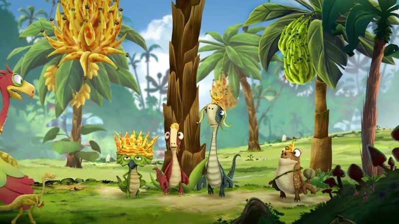 How's this? -What's with the banana peels?