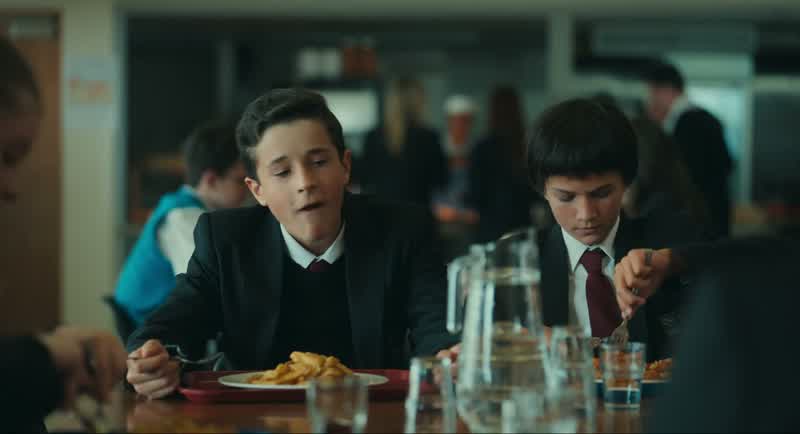 How's your first day at school, then?