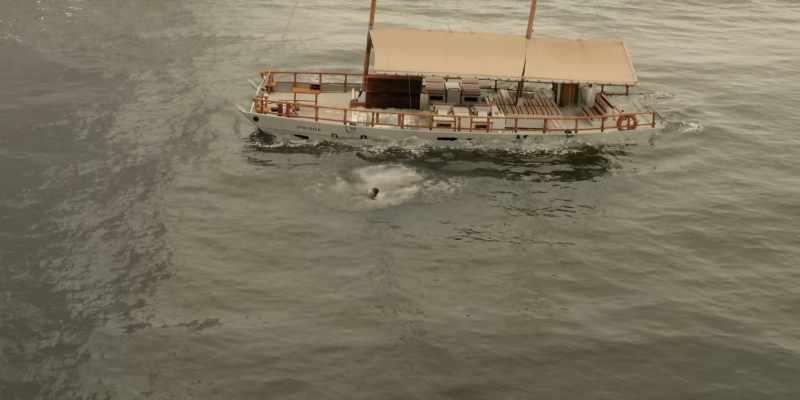 [Huey] Yeah. Artie sank that beautiful boat