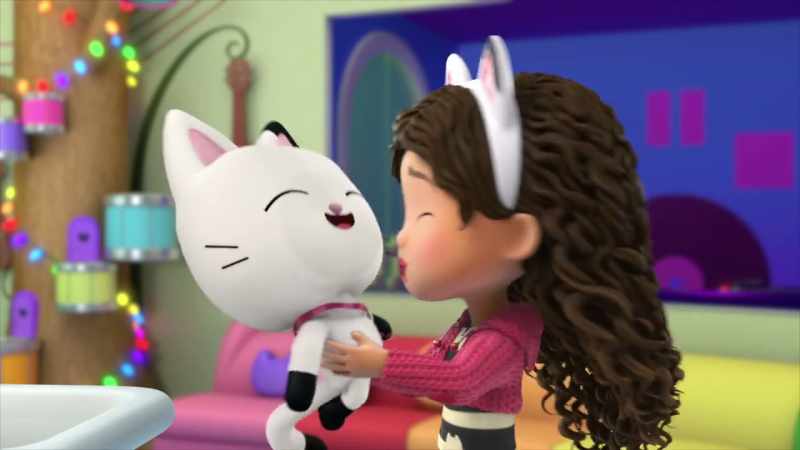 Hug attack! [laughs] -[Gabby laughs]