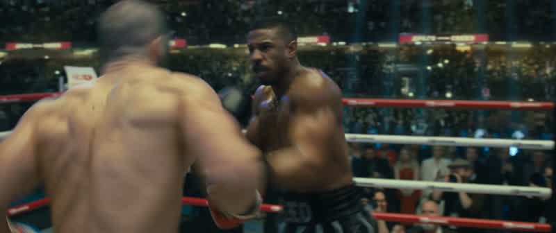 Huge uppercut has Creed holding on now