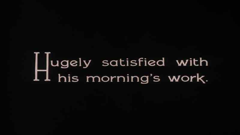 Hugely satisfied with his morning s work