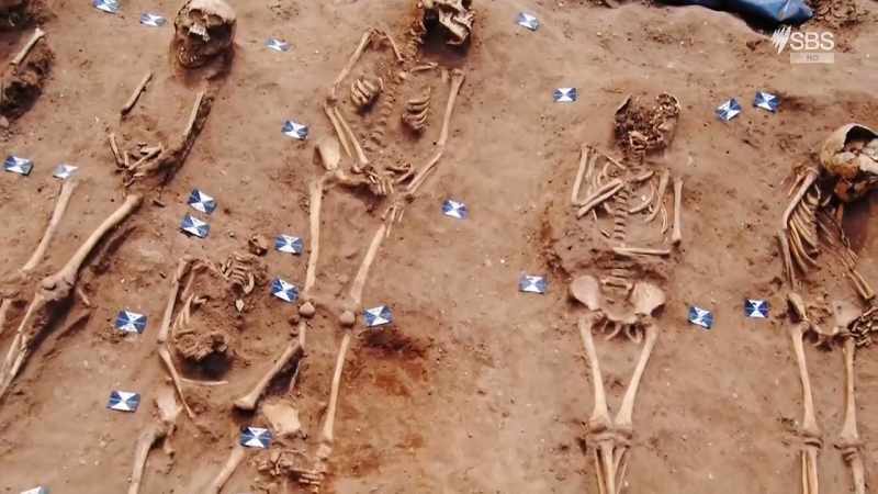 HUGH WILLMOTT: They were in interlocking rows