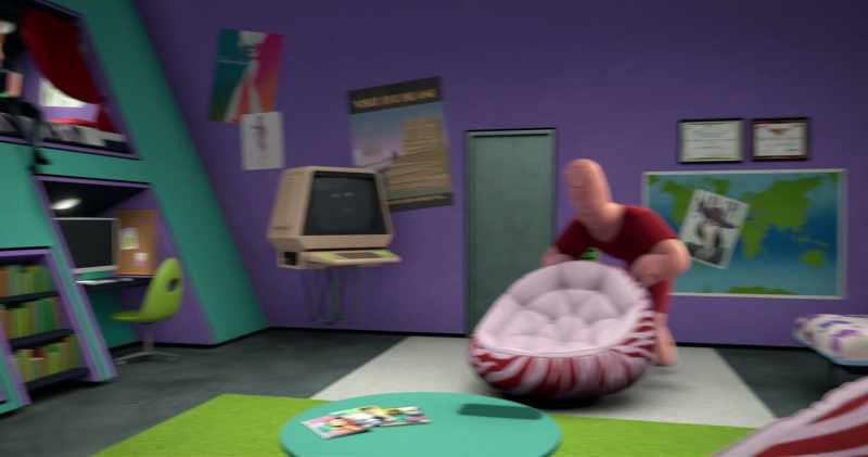 Huh? A Thumb-Thumb? How did that get in here? Stand down, creature!