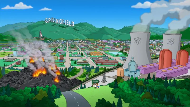 Huh, guess we're in a town called Springfield