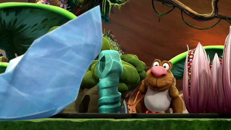 Huh? Oh, no! Did I ruin the game?
