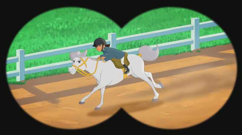 Huh? The princess is in the race?