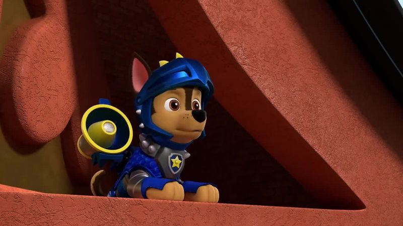 Huh? -[water splashes]