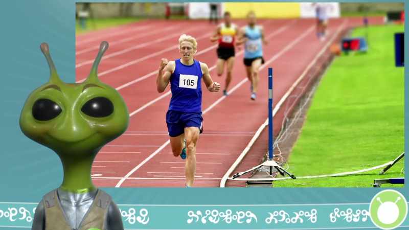 Humans take great pleasure from competing against one another