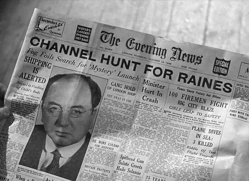 Hunt for Raines in La Manche