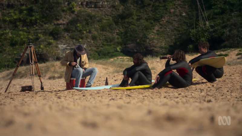 HUNTER: You guys get proper waves here. Hollow, fast. It's wild