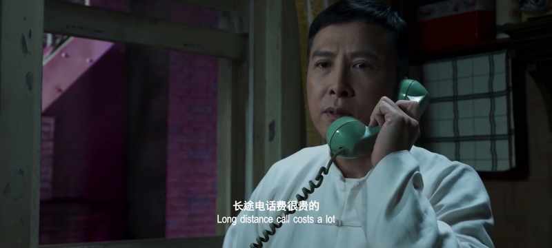 Hurry up. Long distance call costs a lot