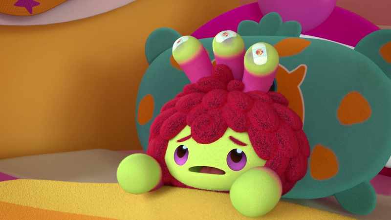 Hurt tentacles mean Otis can't do anything!