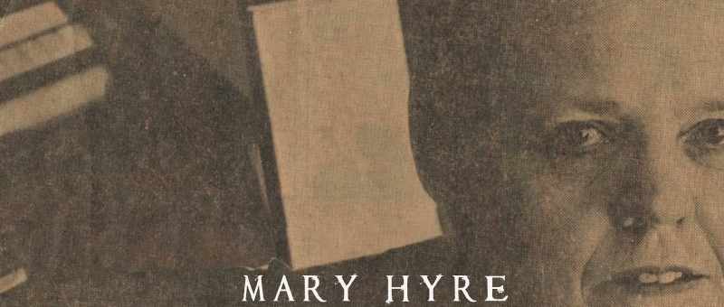 Hyre chronicled the ongoing activity taking place