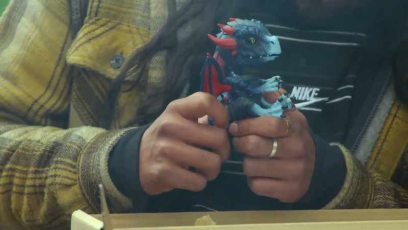 I was a weird kid, and I was super into dragons. I don't know why